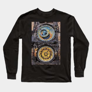 The astronomical clock of Prague Long Sleeve T-Shirt